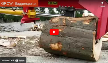Baggerspalter GROWI - GBS 21 Video